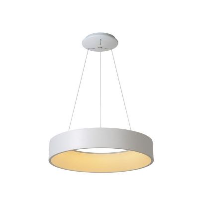 Candeeiro suspenso moderno branco, Talowe, 39W, LED 3000K