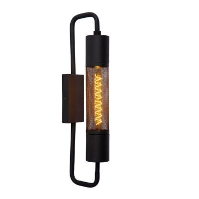 Aplique de parede moderno preto, Calixt
