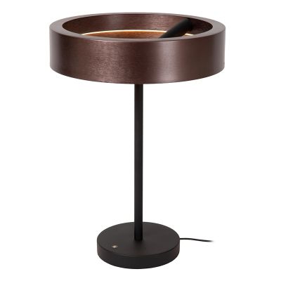 Candeeiro de mesa moderno bronze, Leonard, 12W, LED 3000K, com dimmer tátil