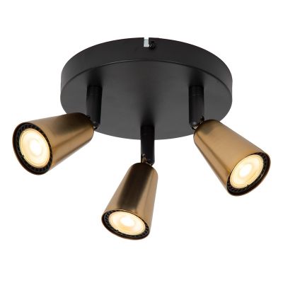 Foco de teto moderno bronze, Tiana