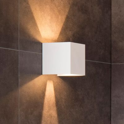 Candeeiro up down moderno branco, Axi, 6W, LED 2700K, IP54