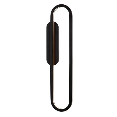 Aplique de parede moderno preto, Thelma, 22W, LED dim to warm