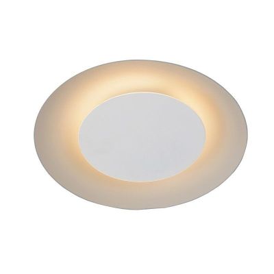 Plafon moderno branco, Foskal, 6W, LED 2700K
