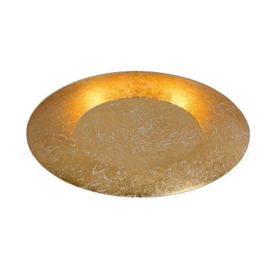 Plafon moderno dourado, Foskal, 12W, LED 2700K