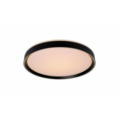 Plafon moderno preto, Nuria, 18W, LED 2700K