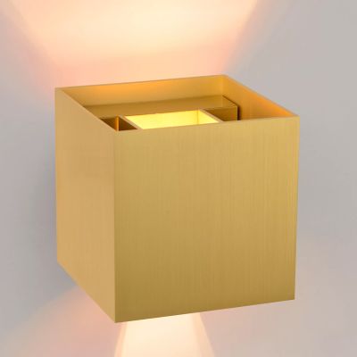 Candeeiro up down moderno dourado, Xio