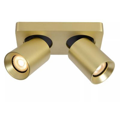 Foco de teto moderno dourado, Nigel