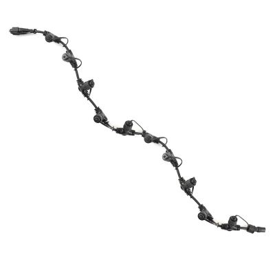 Cabo de distribuição preto de 1 m, com 10 saídas.