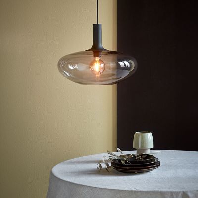 Candeeiro suspenso design preto, Alton