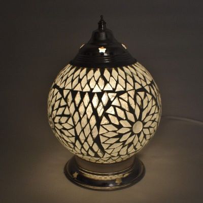 Candeeiro de mesa transparente oriental, Sabri