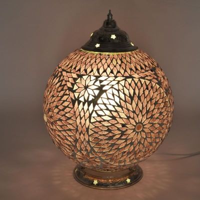 Candeeiro de mesa roxo oriental, Dalil