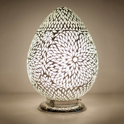 Candeeiro de mesa transparente oriental, Lara