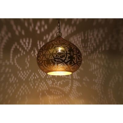 Candeeiro suspenso dourado oriental, Noah