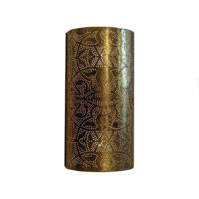 Aplique de parede em filigrana dourado, Israe