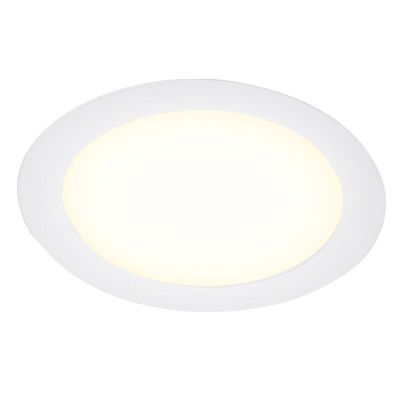 Downlight de alumínio branco, Umbriel, 12W, LED 4000K, IP44