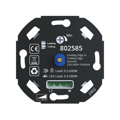Dimmer duplo para LED 0,3-500W