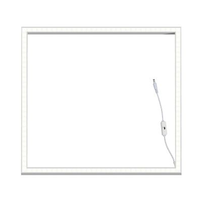 Luminária LED para teto suspenso de 60x60 cm - interruptor branco - 32W - 3200 lm - UGR <23