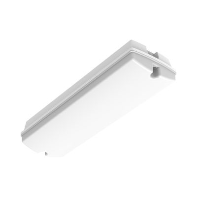 Luminária de emergência branca, Pedram, 3W, LED 6500K, IP66