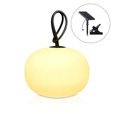 Candeeiro para exterior de plástico branco, Pien, 1W, LED 2700K, IP54