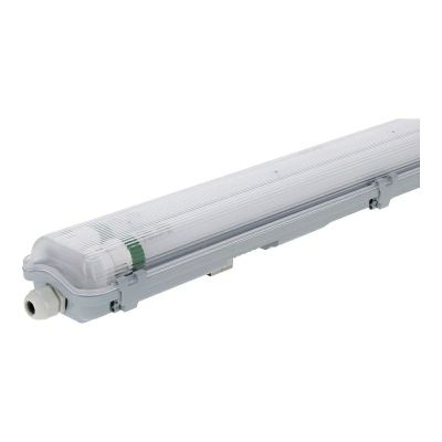 Luminária fluorescente LED à prova d'água de 120 cm - Tenso - para 2 tubos fluorescentes - IP65