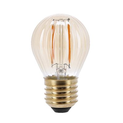 Lâmpada LED âmbar E27 dimerizável, 2W, 2000K