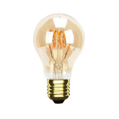 Lâmpada LED âmbar E27 dimerizável, 4W, 2000K