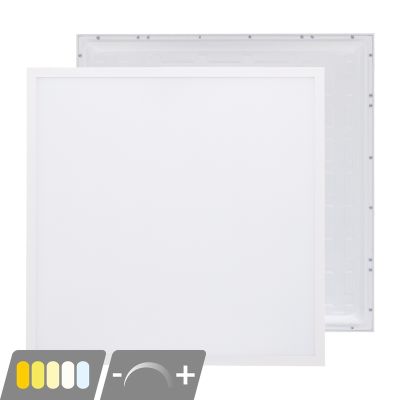 Painel LED 60x60 - 30W - interruptor branco - UGR<19 - dimerizável - retroiluminado