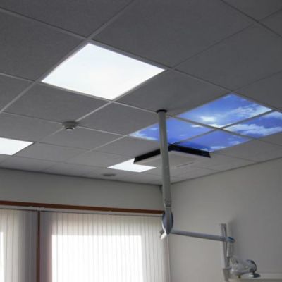 Nuvem de fotos impressas - conjunto de 4 placas de acrílico com impressão, para painéis de LED de 60x60 cm.