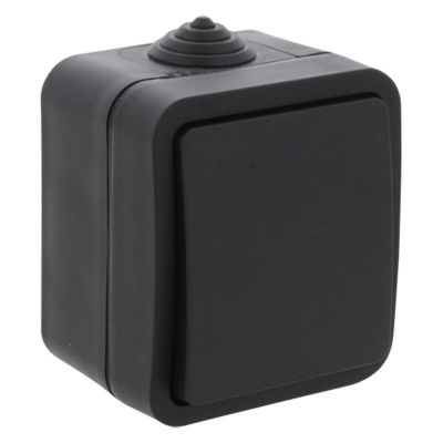 Interruptor de montagem em superfície à prova de respingos Q-Link, interruptor