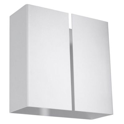 Candeeiro up down de alumínio branco, Kenrick