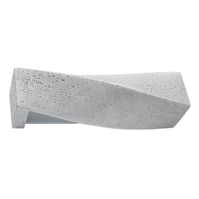 Aplique de parede de betão cinzento, Annick