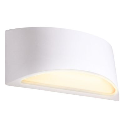 Candeeiro up down de vidro branco, Leticia