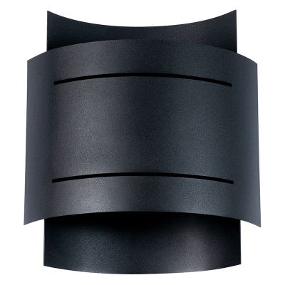 Candeeiro up down de alumínio preto, Karwan