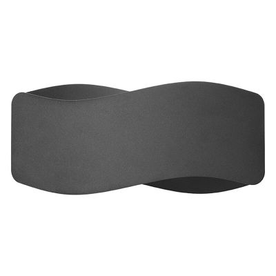 Candeeiro up down de alumínio preto, Keely