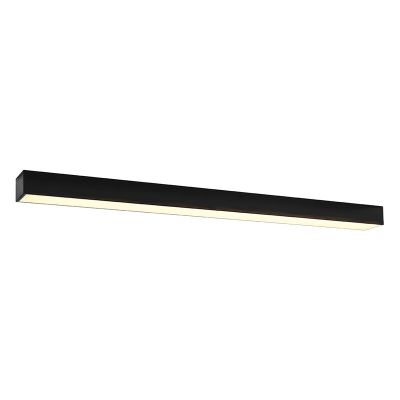 Candeeiro de teto de alumínio preto, Mascha, 31W, LED 3000K