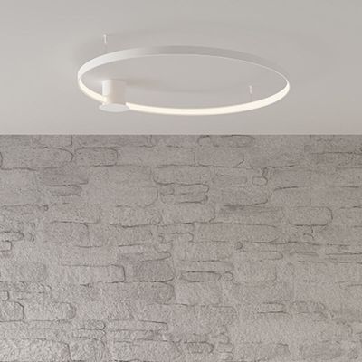 Plafon de alumínio branco, Ringo, 30W, LED 3000K