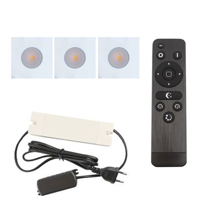 Foco de encastrar de veranda de alumínio branco, Dico, 9W, LED 2700K, IP65, com comando à distância