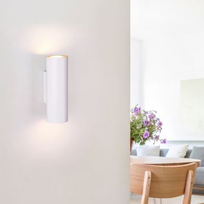 Aplique de parede moderno branco, Kaso