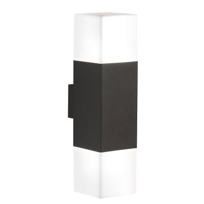 Candeeiro up down de alumínio antracite, Sodbury, IP44