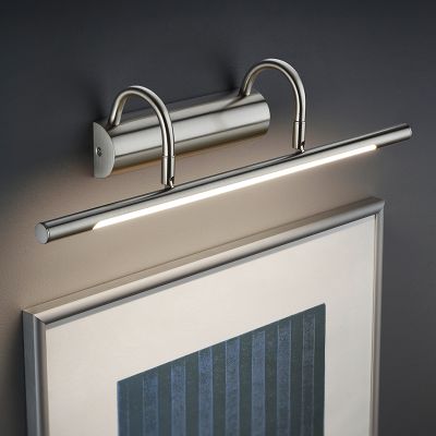 Iluminação para quadros clássica níquel, Marino, 8W, LED 3000K