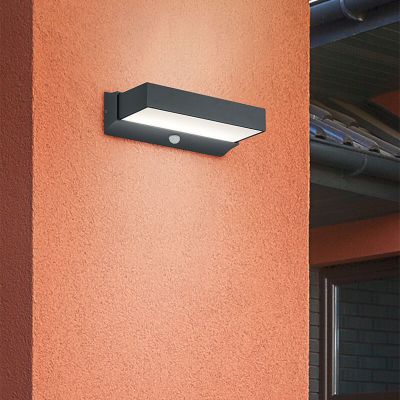 Candeeiro para exterior moderno antracite, Sejet, 11W, LED 3000K, IP54