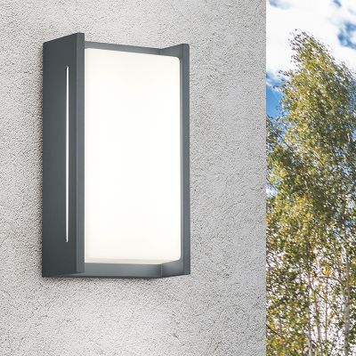 Candeeiro para exterior moderno antracite, Arthur, 8,5W, LED 3000K, IP54