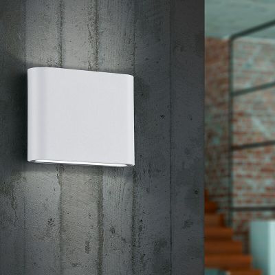Candeeiro para exterior moderno branco, Bridlington, 2,5W, LED 3000K, IP54