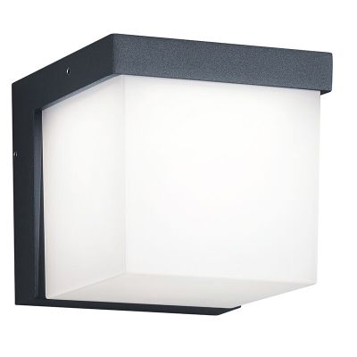 Candeeiro para exterior de alumínio antracite, Faro, 3,5W, LED 3000K, IP54