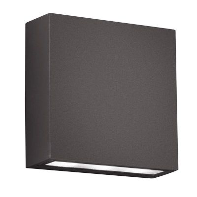 Candeeiro para exterior moderno antracite, Bridlington, 3W, LED 3000K, IP54