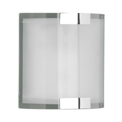 Aplique de parede design cromo, Grazie