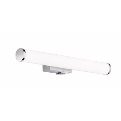 Iluminação para espelho moderna cromo, Staby, 4,3W, LED 3000K, IP44, com interruptor