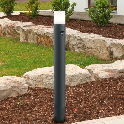 Candeeiro de pé exterior com sensor de movimento moderno antracite, Fjelso, IP44