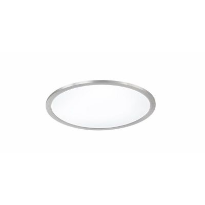 Plafon moderno níquel, Badria, 25W, LED 3000K