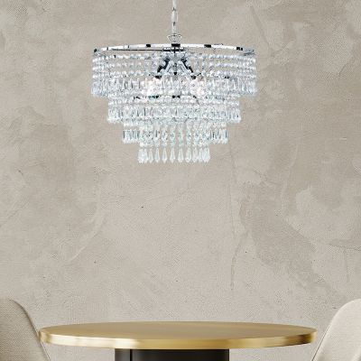 Candeeiro suspenso design cromo, Allison